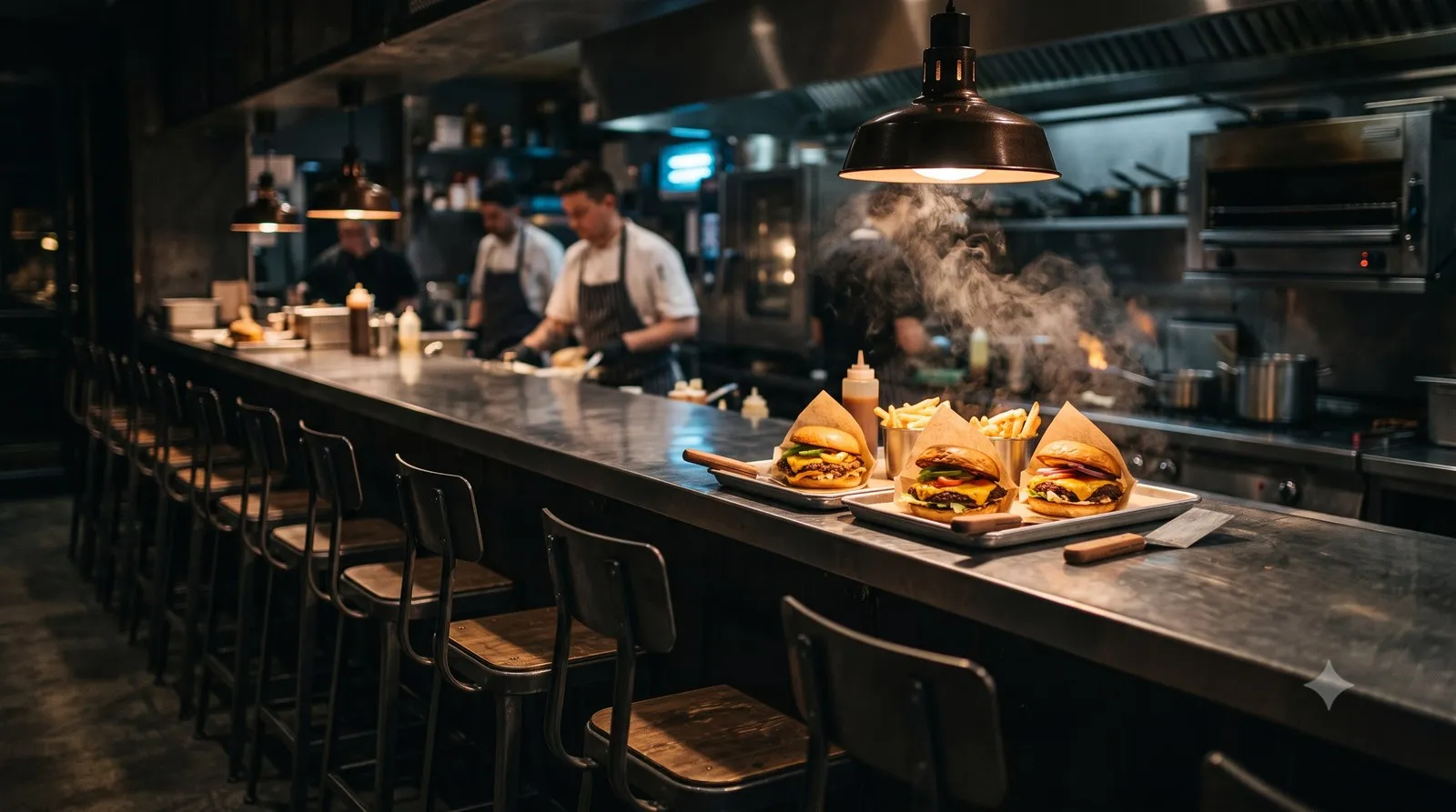Hold a table at Flame & Bun